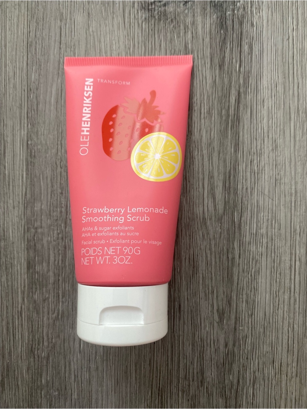 Ole Henriksen Strawberry Lemonade Smoothing Scrub - Pink & Yellow